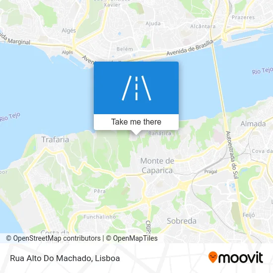 Rua Alto Do Machado map