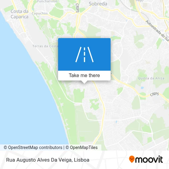 Rua Augusto Alves Da Veiga map
