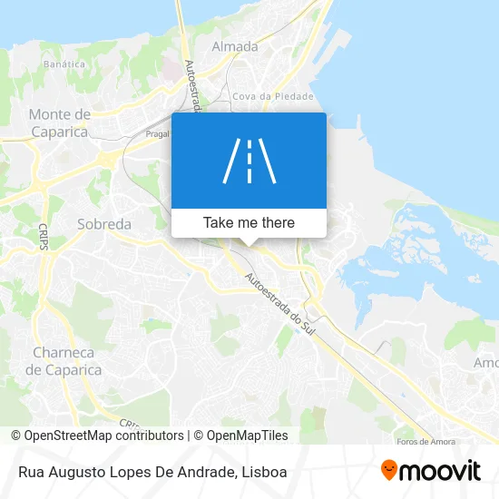 Rua Augusto Lopes De Andrade map