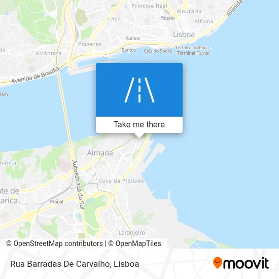 Rua Barradas De Carvalho map