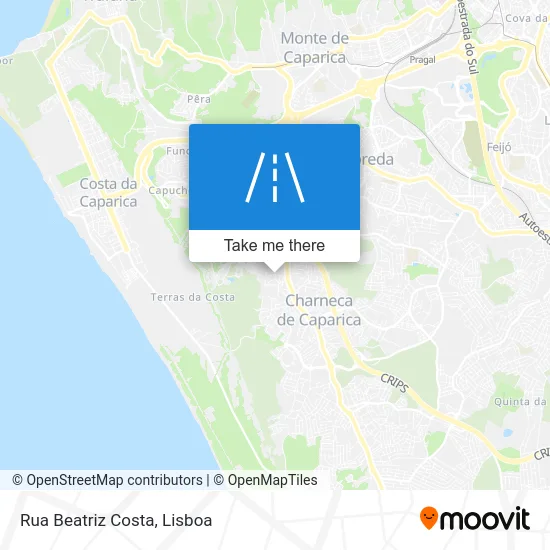Rua Beatriz Costa map