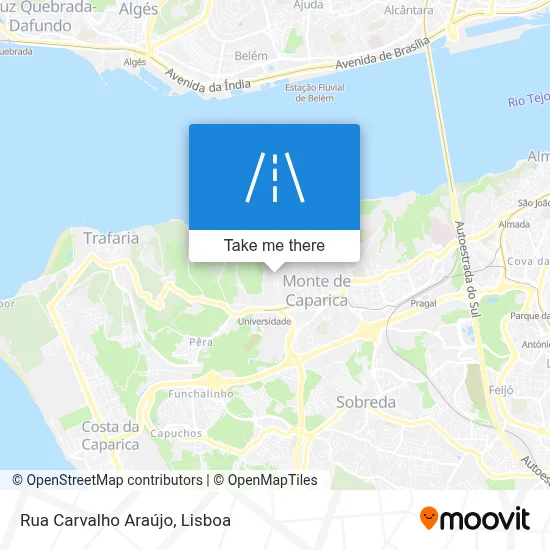 Rua Carvalho Araújo map