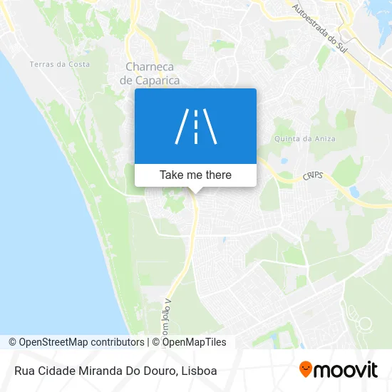 Rua Cidade Miranda Do Douro map