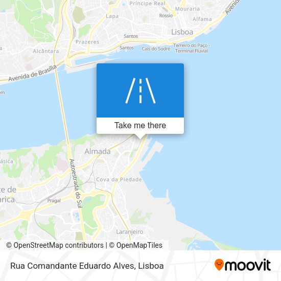 Rua Comandante Eduardo Alves map