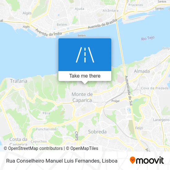 Rua Conselheiro Manuel Luis Fernandes map