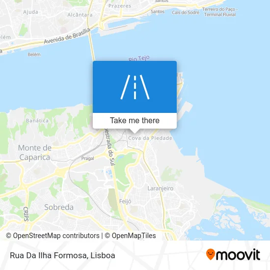 Rua Da Ilha Formosa map
