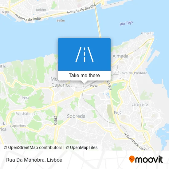 Rua Da Manobra map