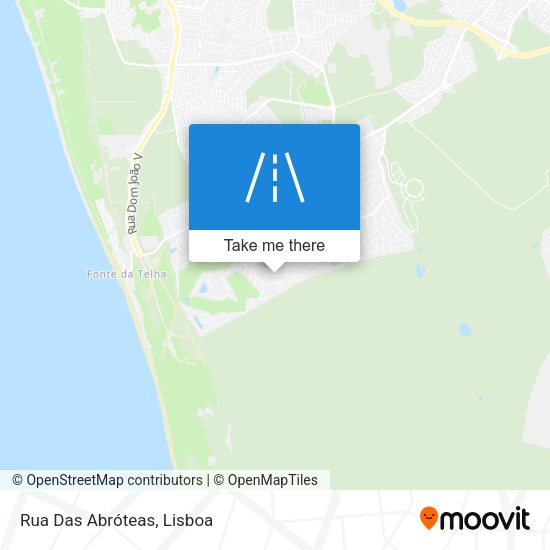 Rua Das Abróteas map