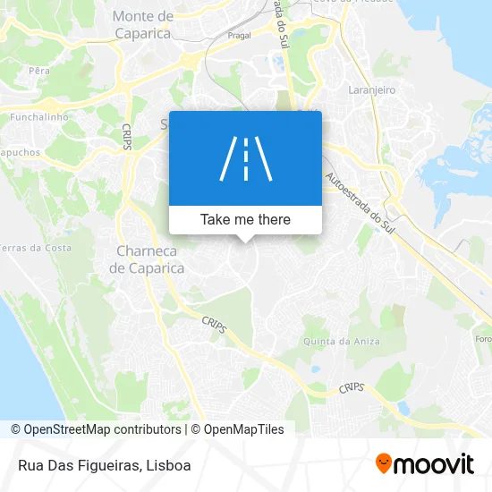 Rua Das Figueiras map