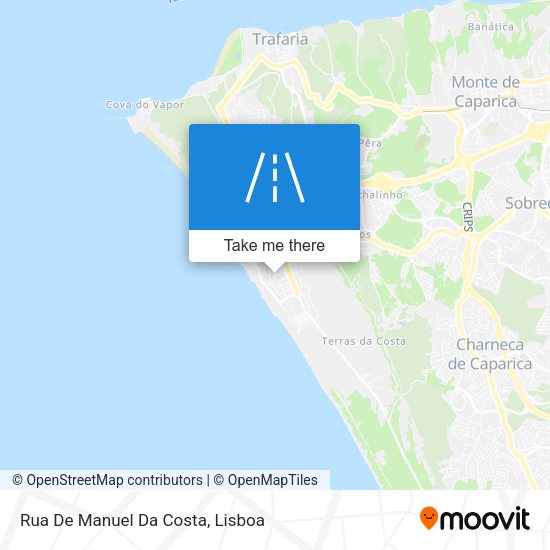 Rua De Manuel Da Costa map