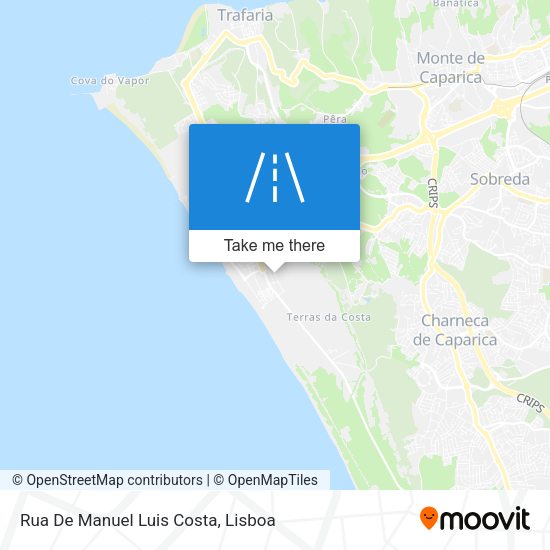 Rua De Manuel Luis Costa map