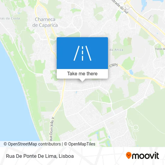 Rua De Ponte De Lima map