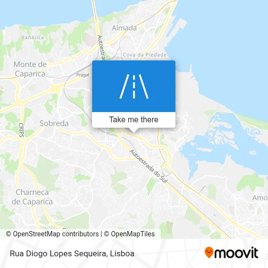 Rua Diogo Lopes Sequeira map