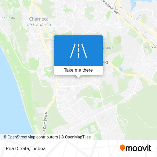 Rua Direita map