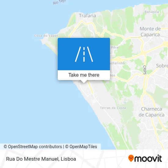 Rua Do Mestre Manuel map
