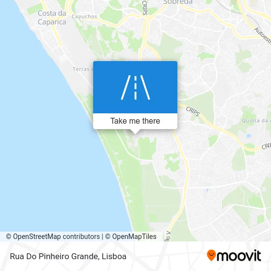 Rua Do Pinheiro Grande map