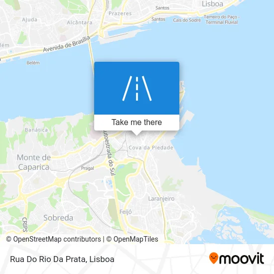 Rua Do Rio Da Prata map