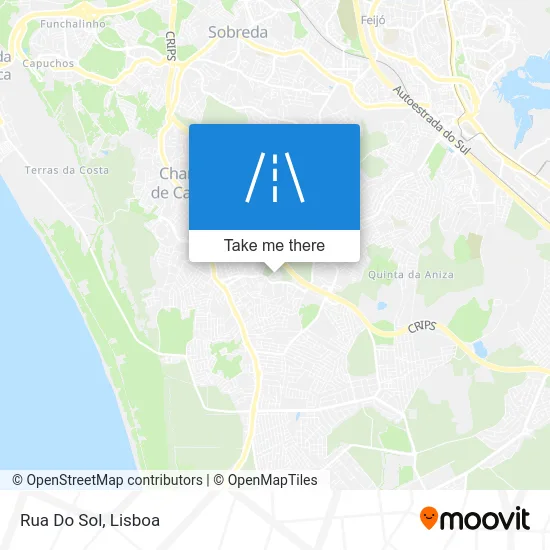 Rua Do Sol map