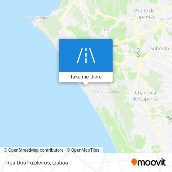 Rua Dos Fuzileiros map