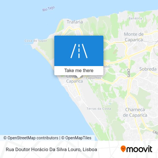 Rua Doutor Horácio Da Silva Louro mapa