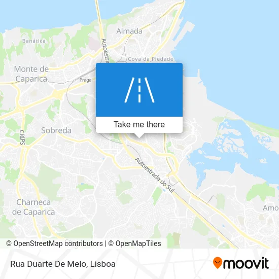 Rua Duarte De Melo map