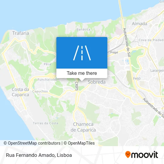 Rua Fernando Amado map