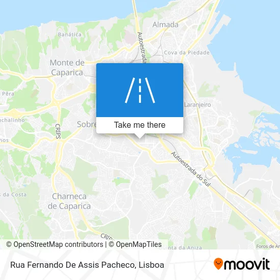 Rua Fernando De Assis Pacheco map