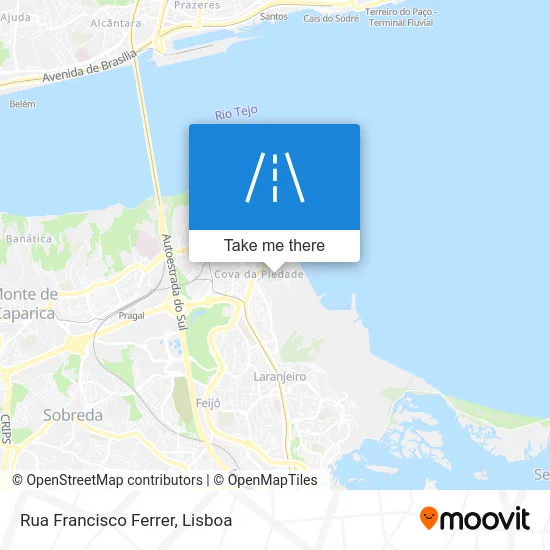 Rua Francisco Ferrer map