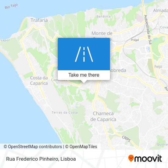 Rua Frederico Pinheiro map