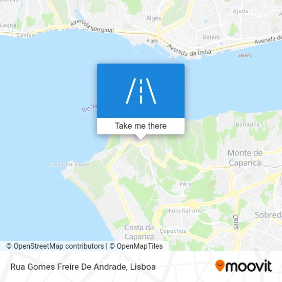 Rua Gomes Freire De Andrade map