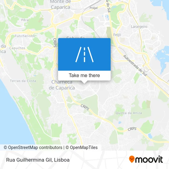 Rua Guilhermina Gil map