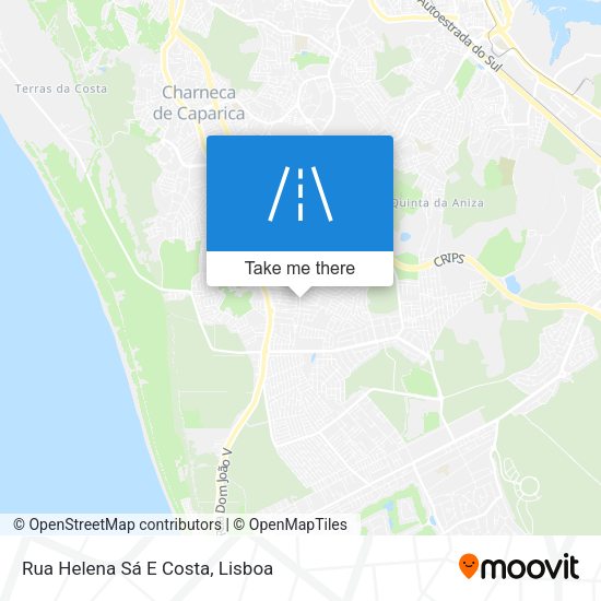 Rua Helena Sá E Costa mapa