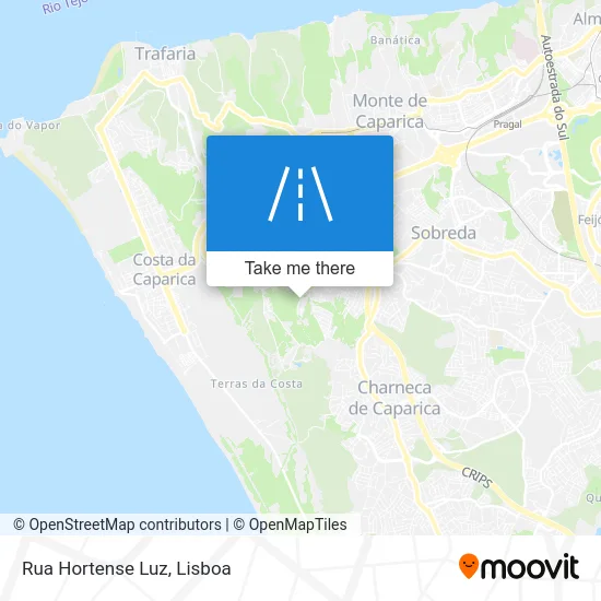 Rua Hortense Luz map