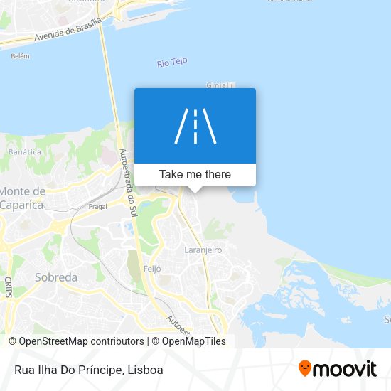 Rua Ilha Do Príncipe map