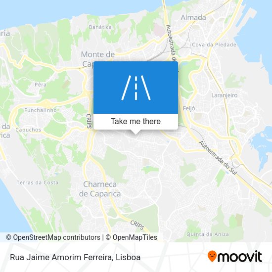 Rua Jaime Amorim Ferreira map