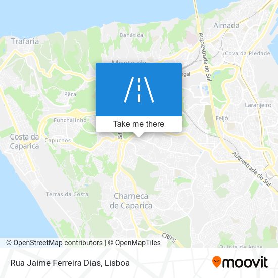 Rua Jaime Ferreira Dias map
