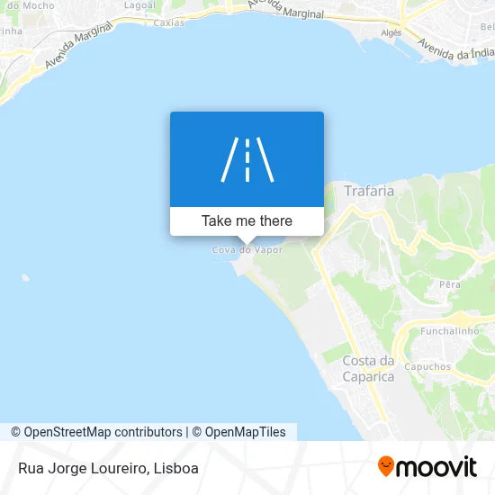 Rua Jorge Loureiro map