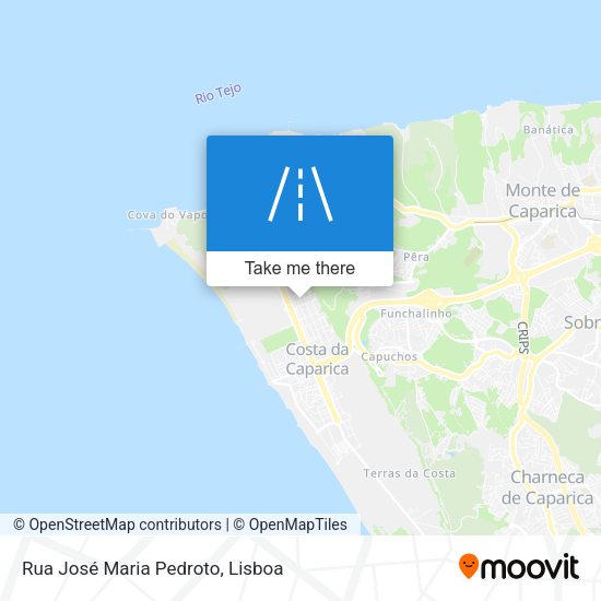 Rua José Maria Pedroto map