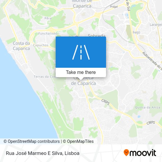 Rua José Marmeo E Silva map