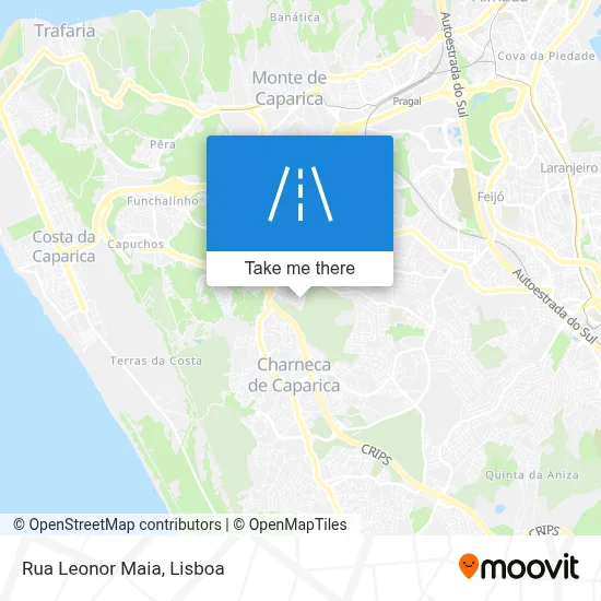 Rua Leonor Maia map