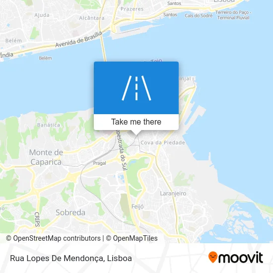 Rua Lopes De Mendonça map