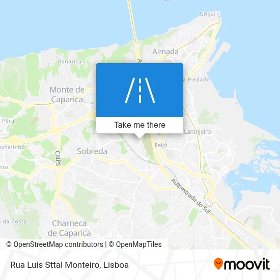 Rua Luis Sttal Monteiro map