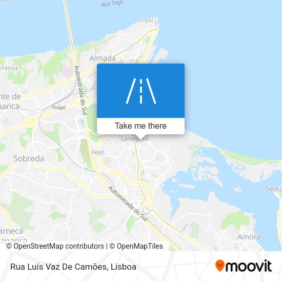 Rua Luís Vaz De Camões map