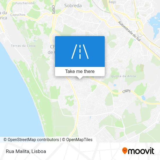 Rua Malita map