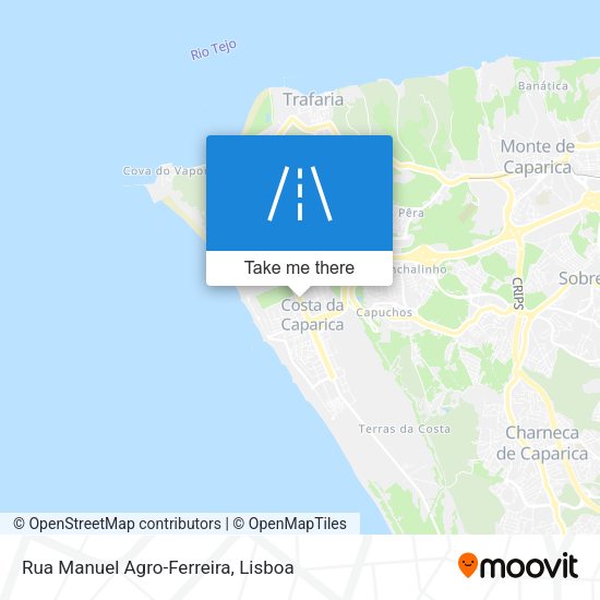 Rua Manuel Agro-Ferreira mapa