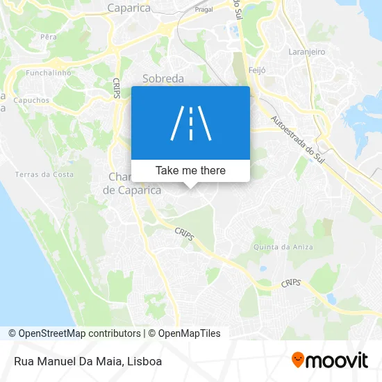 Rua Manuel Da Maia map