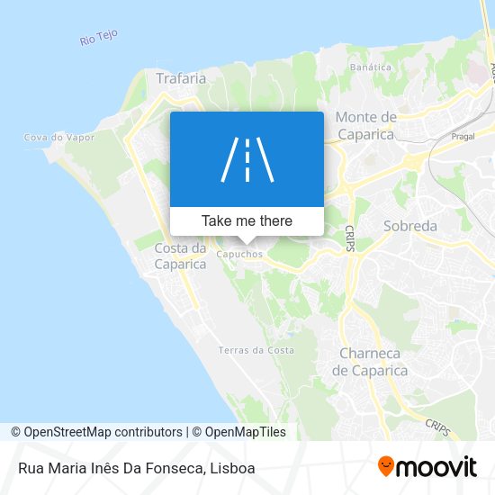 Rua Maria Inês Da Fonseca mapa
