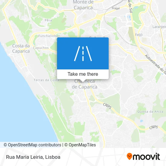 Rua Maria Leiria map