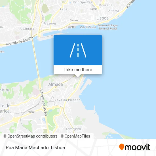 Rua Maria Machado map