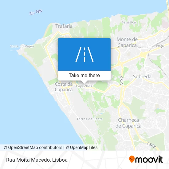 Rua Moita Macedo map